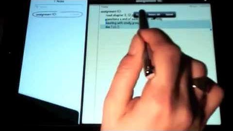 iPad - Speak Selection