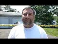 Neighbor in Country Place where Homicide took Place