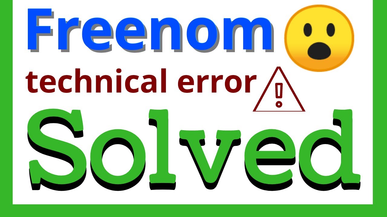 Freenom Technical Error Solved [Hindi] - Freenom Problem Fix