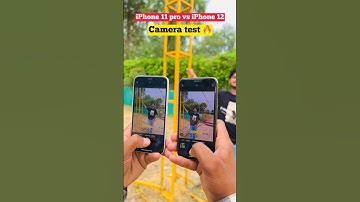 iPhone 11 pro vs iPhone 12 camera 📸 | #iphone11pro #iphone12 #youtubeshorts