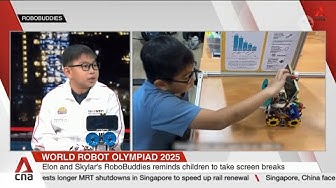 Thumbnail for Two primary school students invent robot that reminds children to take screen breaks