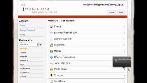 moBistro - Lesson 03 - Add Location