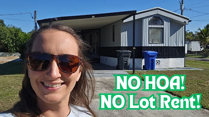 No lot rent, No HOA! Over 1/4 acre in Tampa! Financing available!