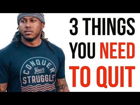 3 THINGS YOU NEED TO QUIT | TRENT SHELTON