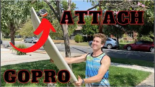 How to Attach GoPro to Surfboard: Bite Mount