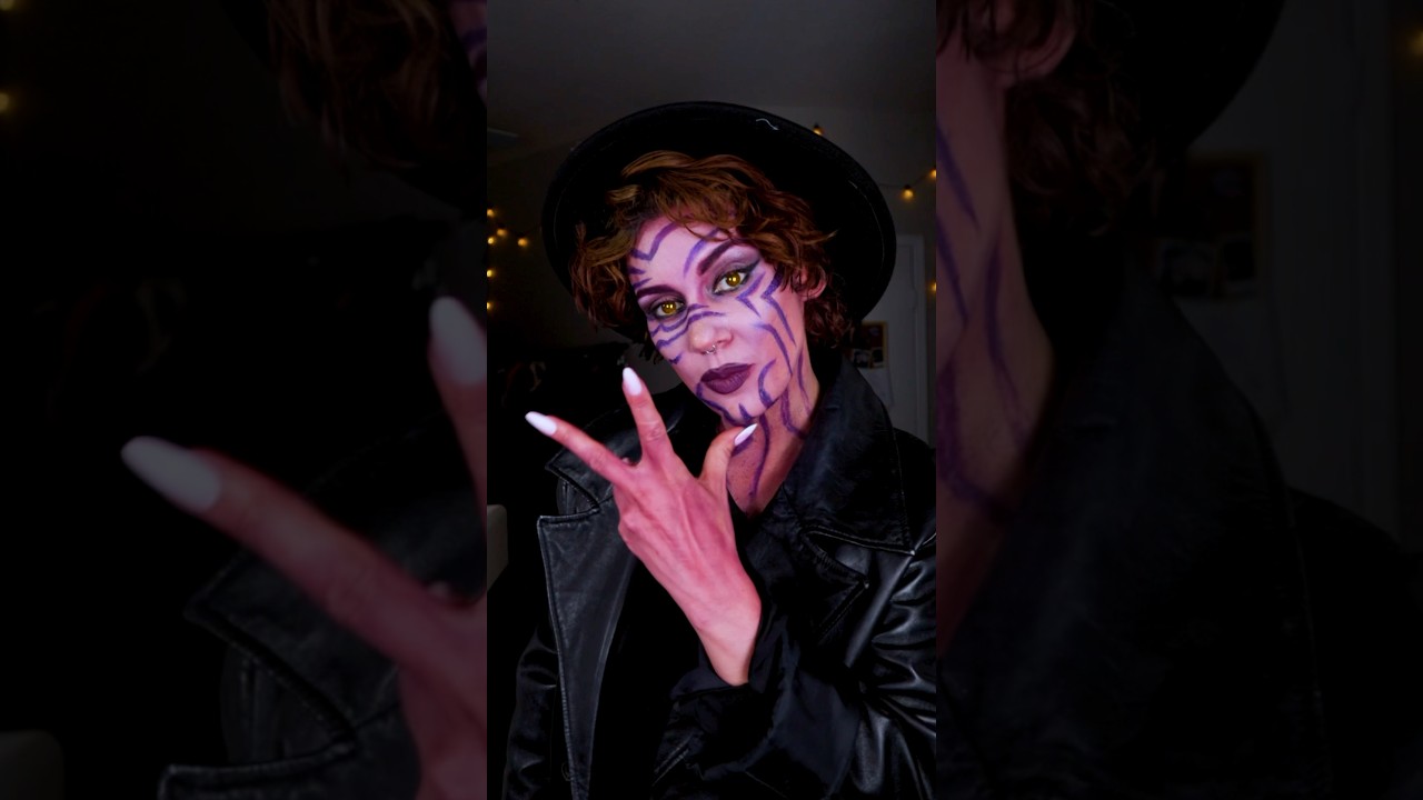⚠️ cosplay transition incoming! ⚠️ #kpopdemonhunters #cosplaytutorial #jinu