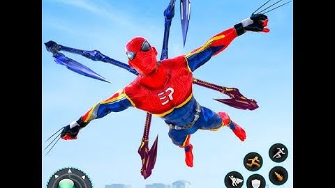 Flying Hero Rescue Robot Games 2021. New Android Games