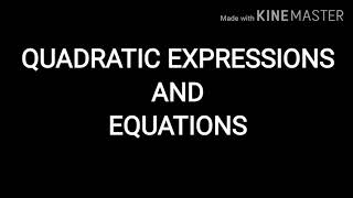 Quadratic Equations (The Basic) by prudhvi kiran screenshot 5
