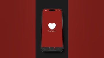 Custom Tabbar | SwiftUI Tutorial #swiftui #shorts  #tabbar #swiftuicodes #customtabbar #shortvideo