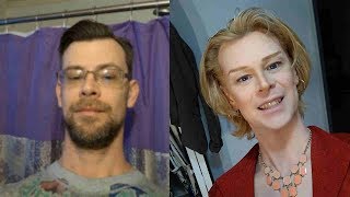 One year HRT Male to Female Transition Timeline slideshow (including boy pictures) One year HRT Male to Female Transition Timeline slideshow (including boy pictures)