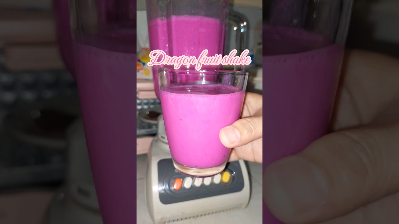 Dragon fruit shake 