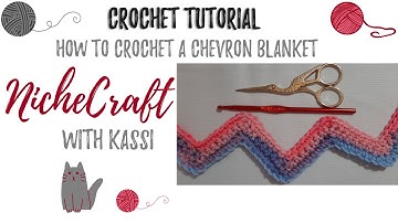 EASY Stitch Tutorial: How to Crochet a Simple Chevron Stitch | NicheCraft