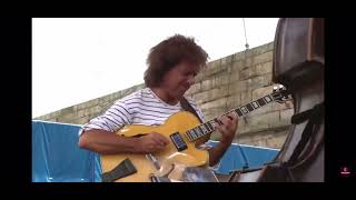 Pat Metheny, Christian McBride and Antonio Sanchez at Newport Jazz Festival. screenshot 2