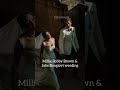 Millie Bobby Brown &amp; Jake Bongiovi weeding #milliebobbybrown #weeding #love #trending #celebrity