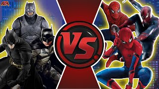 Batman Vs Spider-Man 3 On 3 Cartoon Fight Club