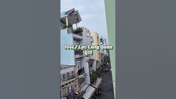 Mặt tiền 106L Lạc Long Quân, Q11. 2,5x8m . H Đông Bắc. Shr 3tỷ3 TL #nhaquan11 #nhamattien #nha3ty