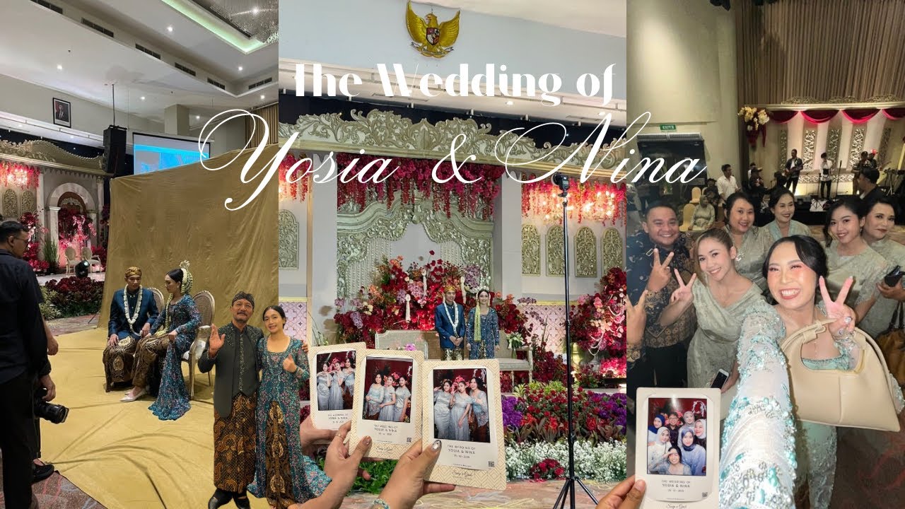 vlog nikahan kharenina ratu putri saraswati