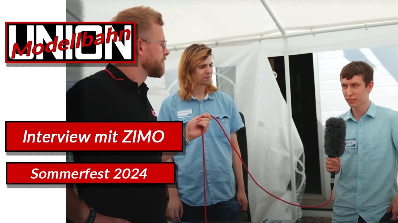 Interview mit ZIMO - Modellbahn Union Sommerfest 2024