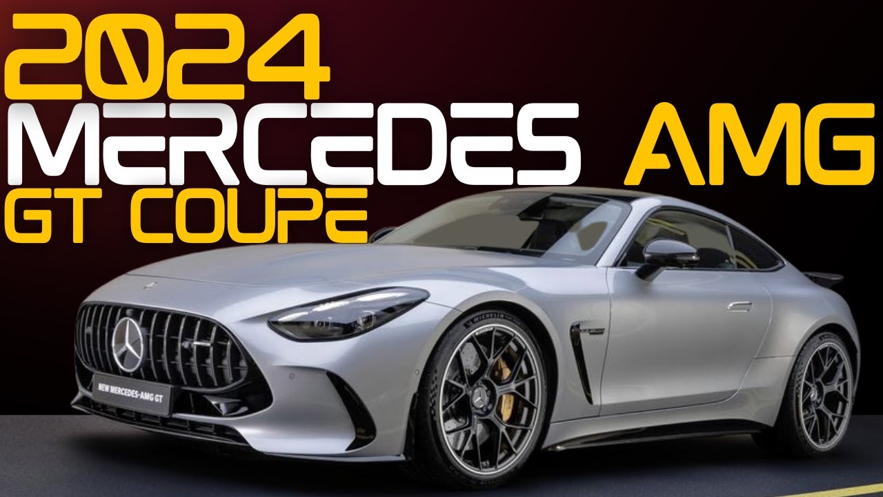 2024 Mercedes-AMG GT Coupe Debuts With 2+2 Seats, AWD, And 577 HP