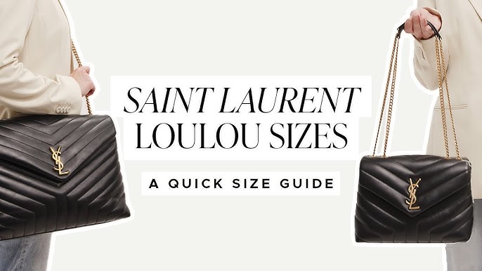 Yves Saint Laurent LouLou Monogram Quilted Chevron — Real Vs Fake