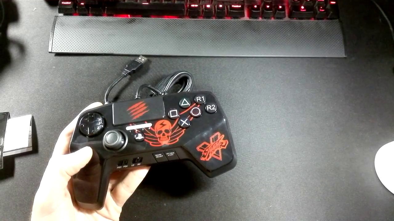 review fce Review español Mad Catz Street fighter V FightPad Pro