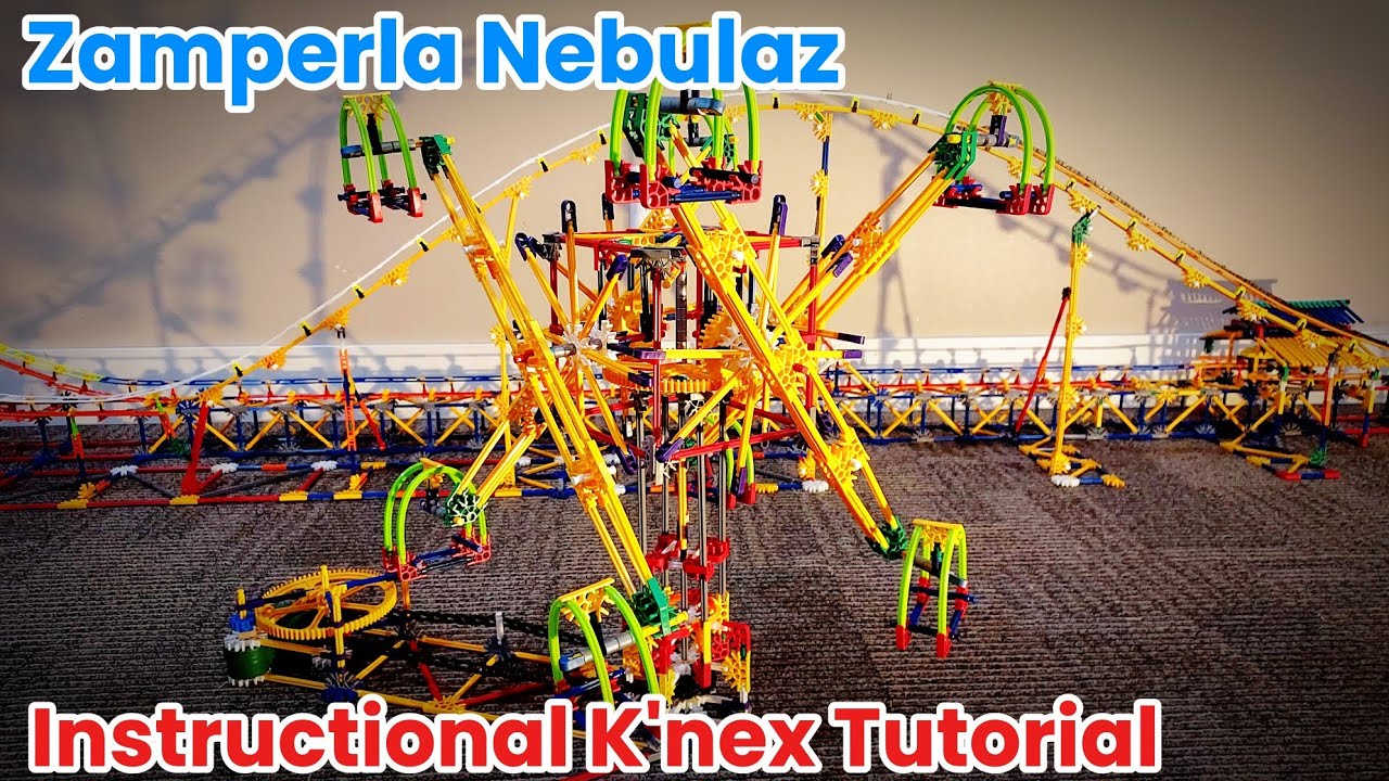 How to make a Zamperla Nebulaz ride out of K'nex!