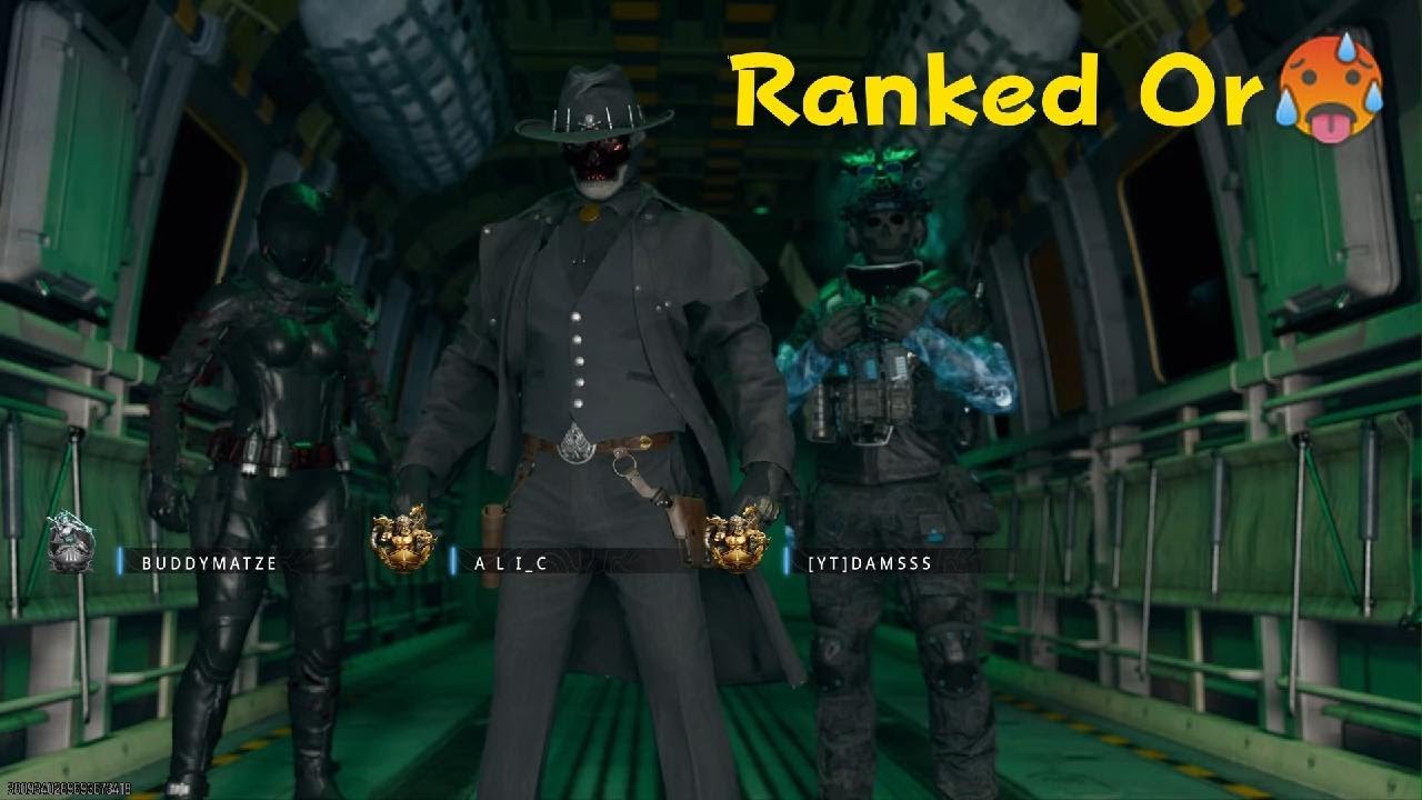 Call of Duty ranked Or