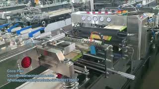 ZUE-B600 High Speed Seven Servo Three Side Seal Bag Making Machine Stand-up Doypack Pouch Machine