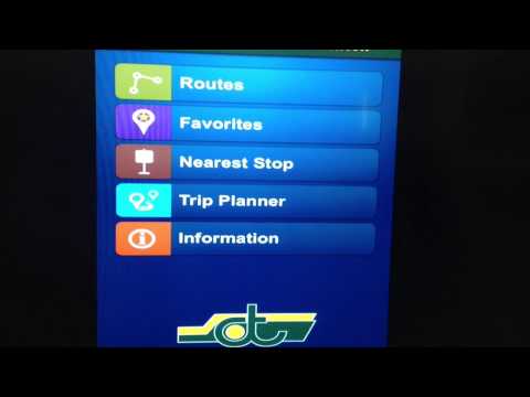 Detroit Unveils New DDOT buses phone app