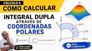 GRINGS - INTEGRAL DUPLA - COORDENADAS POLARES - CÁLCULO II