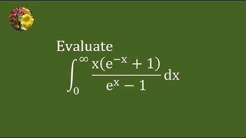 2022 MIT Integration Bee, semi final # 1 problem # 1