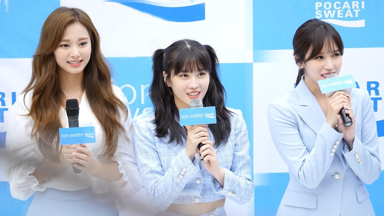 190612 트와이스 TWICE 모든 멤버 끝인사 ending ment : fansign event : 코엑스 라이브플라자 포카리스웨트