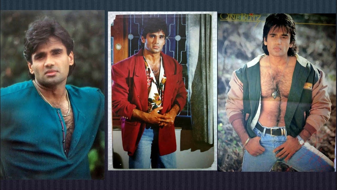 young age photos of Sunil Shetty - YouTube