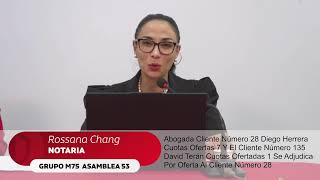 GRUPO M75  ASAMBLEA 53