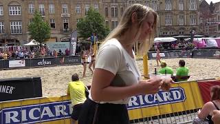 20180610 beachvolley ieper: QF ruysschaert ruysschaert vs coolman debeule 1-2