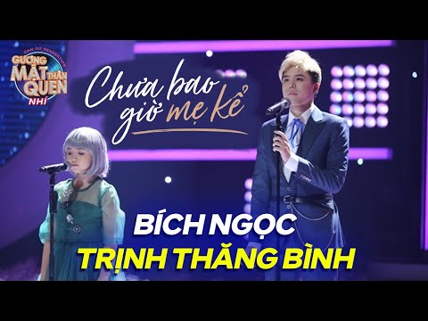 Con gái Trang Nhung khiến khán giả thổn thức khi hát ca khúc "Chưa bao giờ mẹ kể"