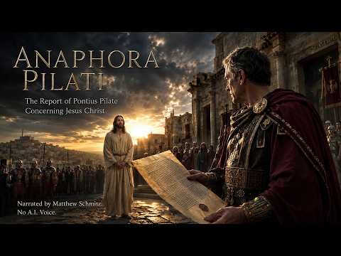 Anaphora Pilati - The Report of Pontius Pilate Concerning Jesus Christ (apocryphal Christian text)