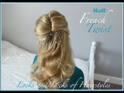 Half French Twist Tutorial Youtube