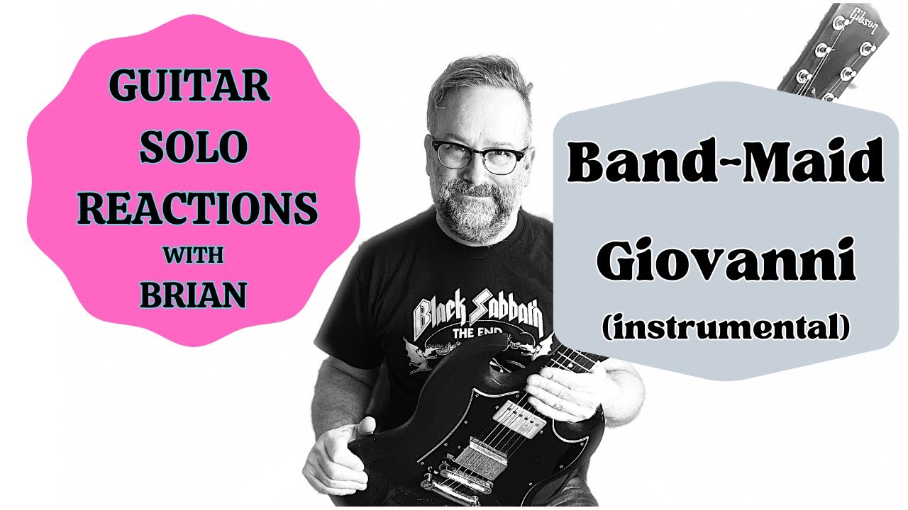 GUITAR SOLO REACTIONS ~ BAND MAID ~ Giovanni (Instrumental)
