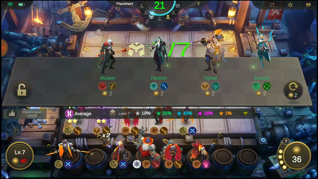 MLBB. magicchess. commander austus give 5 gold hero with surprise synergy..