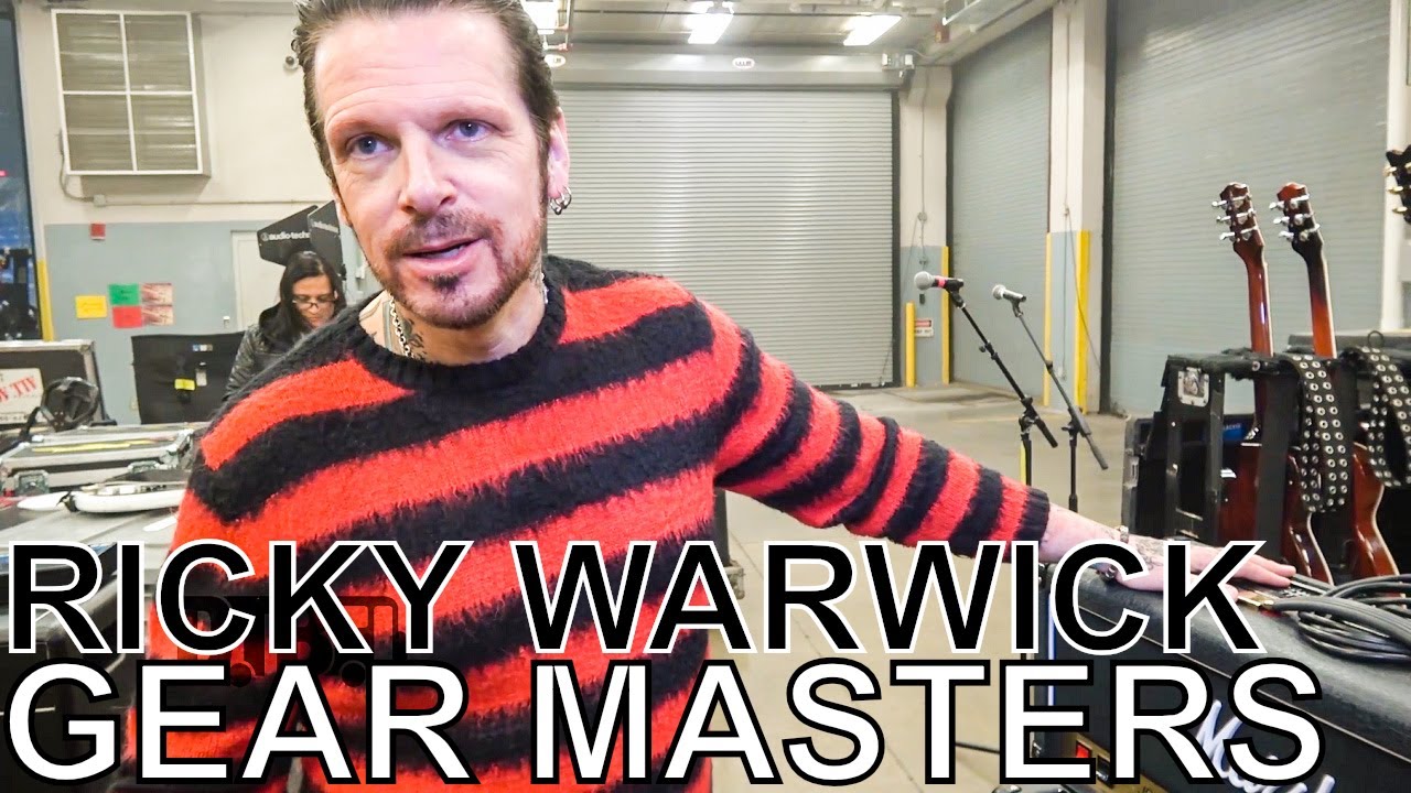 Ricky Warwick (of Black Star Riders and Thin Lizzy) - GEAR MASTERS Ep. 213