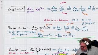 Calculus I Lecture 11A Part 2   Advanced L'Hospital