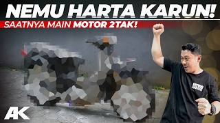 HARTA KARUN! Restorasi Modifikasi Motor Tua Bermesin 2 Tak #AtenxKatros