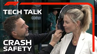 Albert Fabrega's Tech Demo | Crash Safety | F1 TV Tech Talk