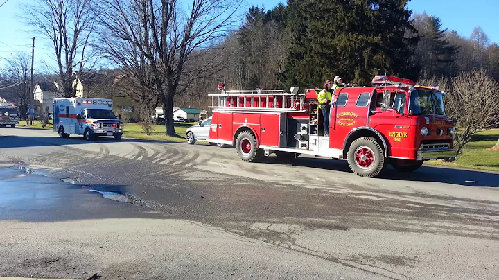 Final Ride for our fallen fellow fire fighter from...