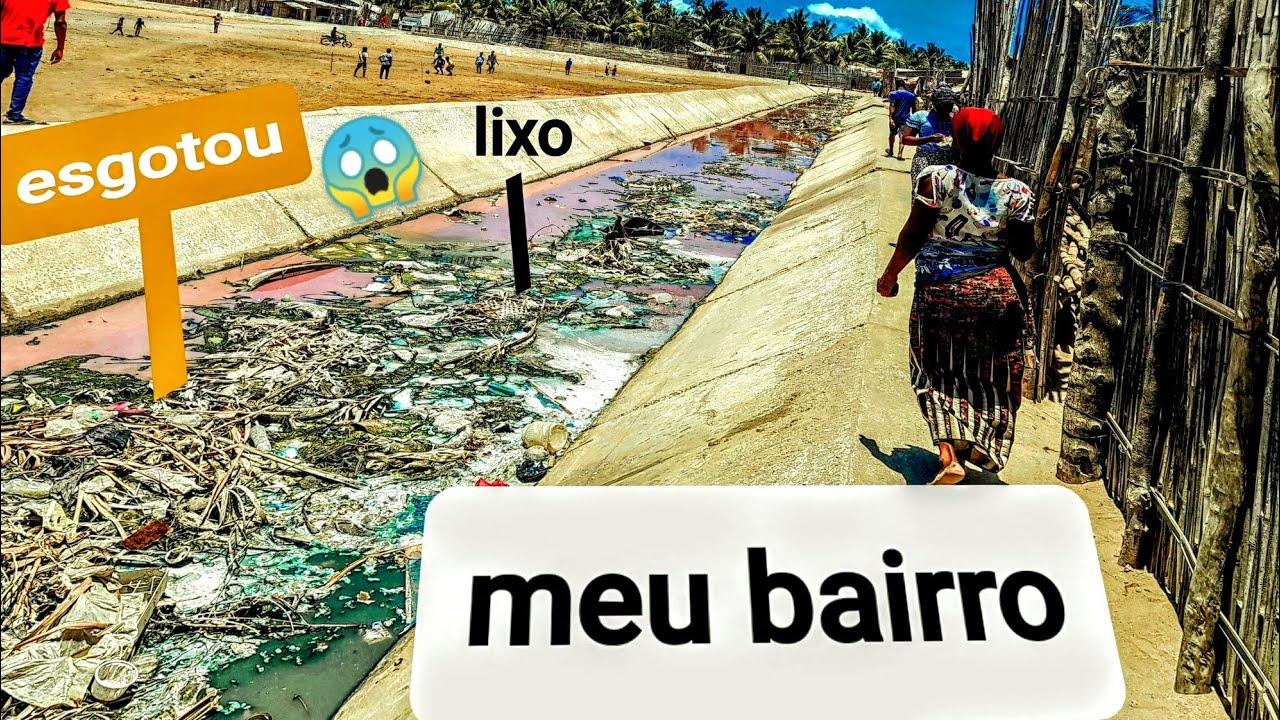 apresento o bairro em Moçambique-África 😱😱