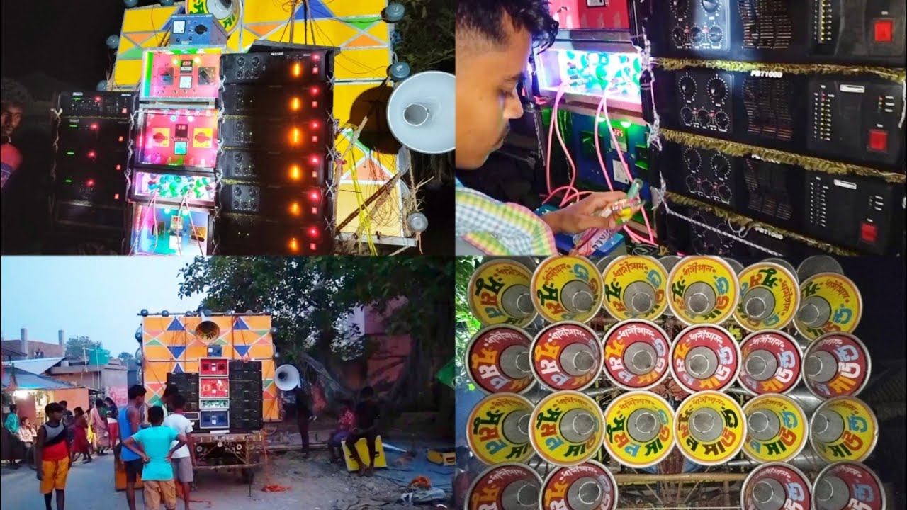 সুমন সাউন্ড😎fitting😎এবং checking করছে দেখুন❤️Suman Sound Dhatrigram শুশুনে কুলিগ্রাম