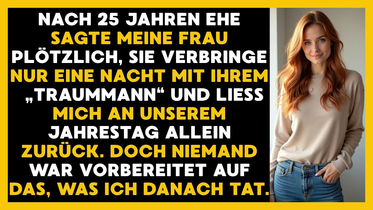 Am Hochzeitstag Ging Meine Frau Zu Ihrem Traummann Und Ließ Mich Nach 25 Jahren Ehe Allein