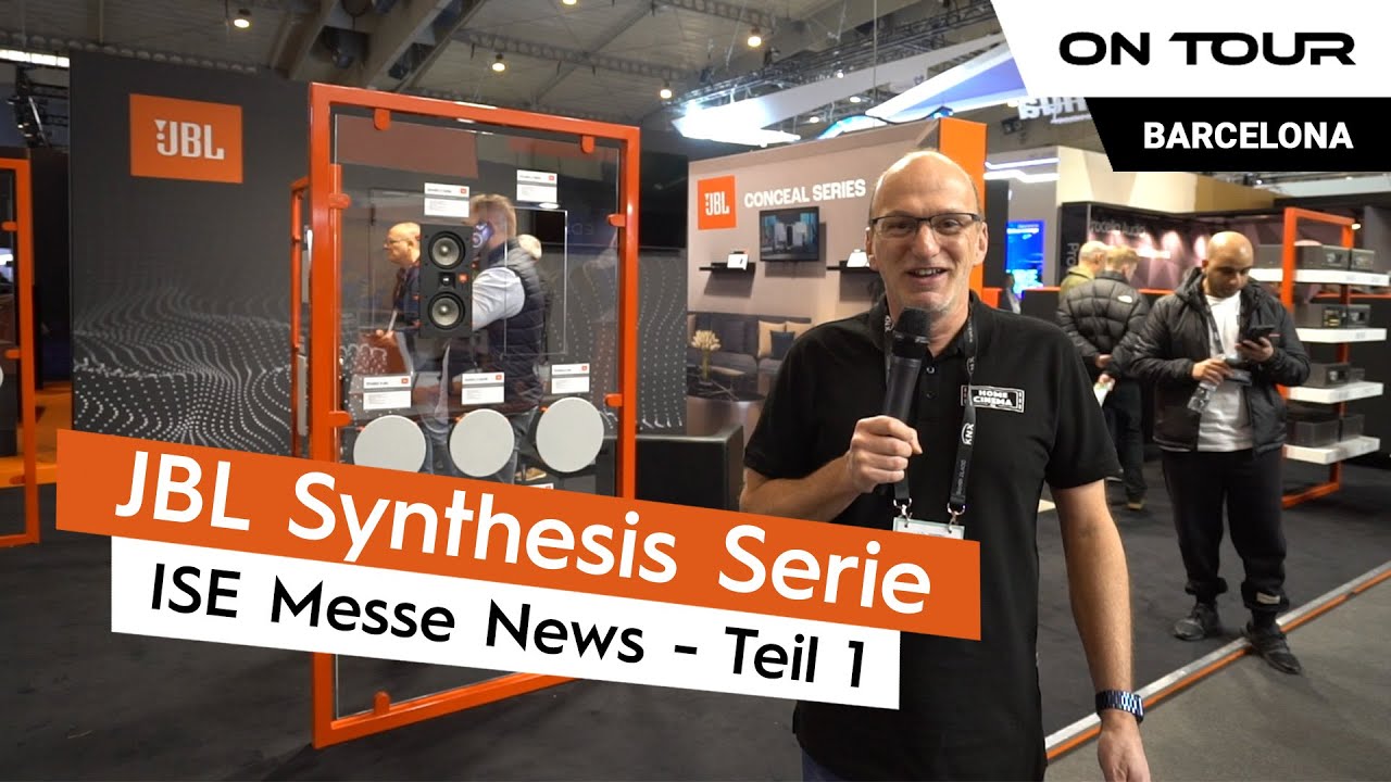 JBL Synthesis HighEnd Lautsprecher auf der ISE Messe 2023 - Heimkino & AV Pro News ISE 2023 | Teil 1