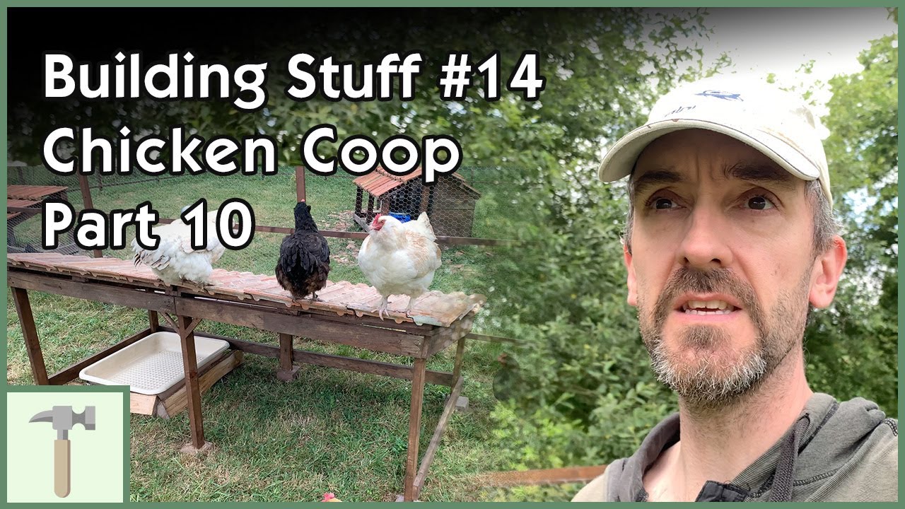 Building Stuff 14 Chicken Coop Part 10 A swimming pool for chickens!!! YouTube